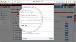Email and Fax Integration The Legal Assistant